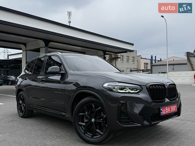Внедорожник / Кроссовер BMW X3 2022 в Днепре