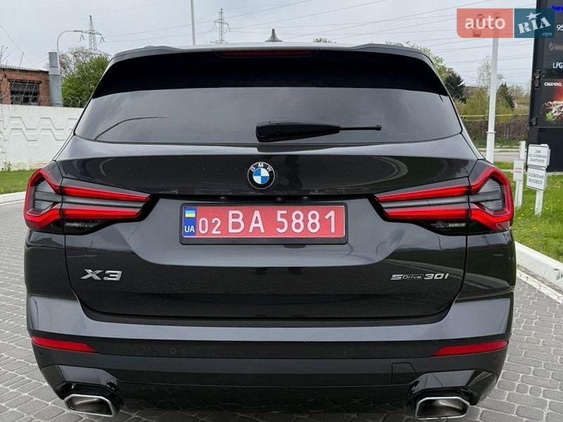 Внедорожник / Кроссовер BMW X3 2022 в Днепре