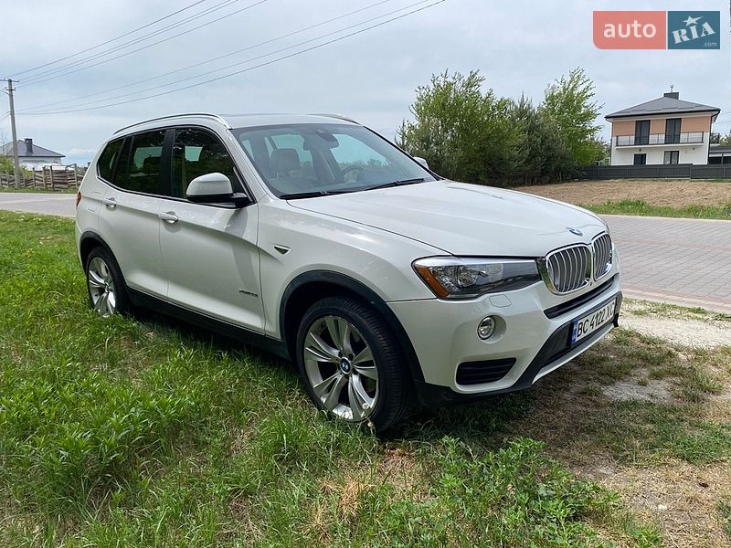 Внедорожник / Кроссовер BMW X3 2015 в Львове