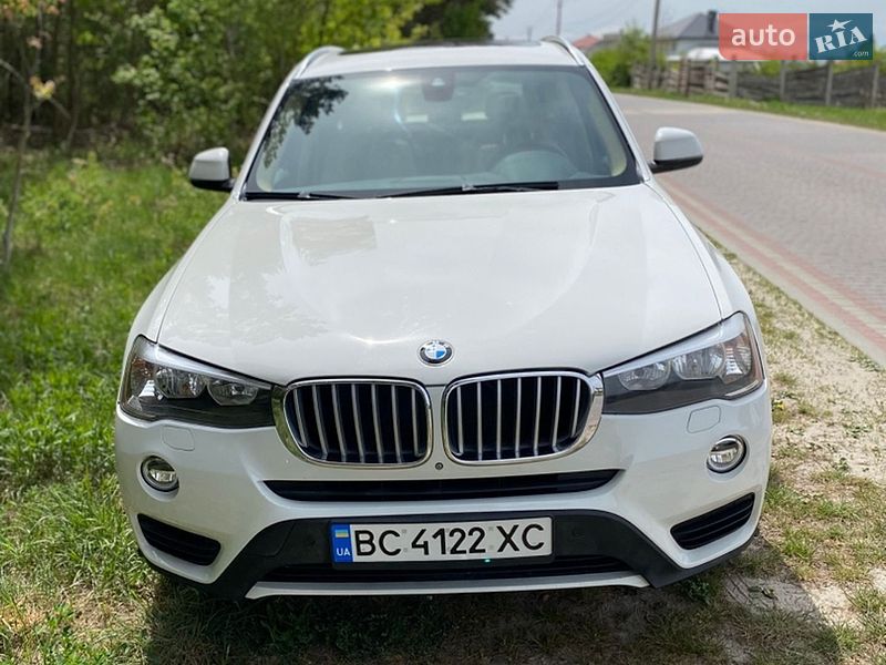 Внедорожник / Кроссовер BMW X3 2015 в Львове