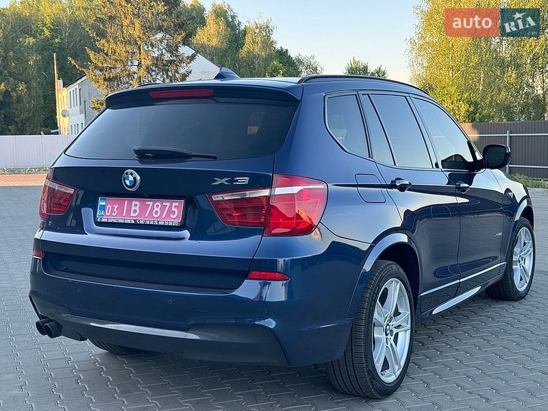 Внедорожник / Кроссовер BMW X3 2013 в Ковеле