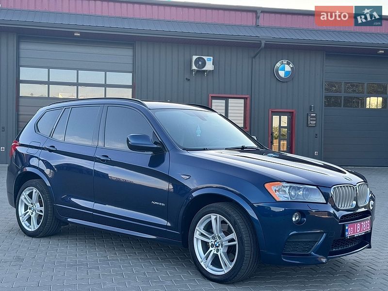 Внедорожник / Кроссовер BMW X3 2013 в Ковеле