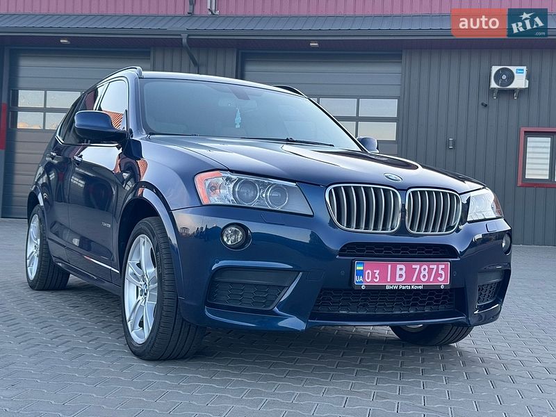 Внедорожник / Кроссовер BMW X3 2013 в Ковеле