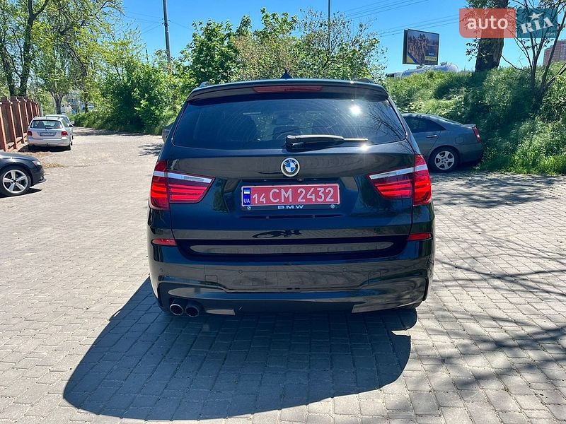 Внедорожник / Кроссовер BMW X3 2016 в Одессе