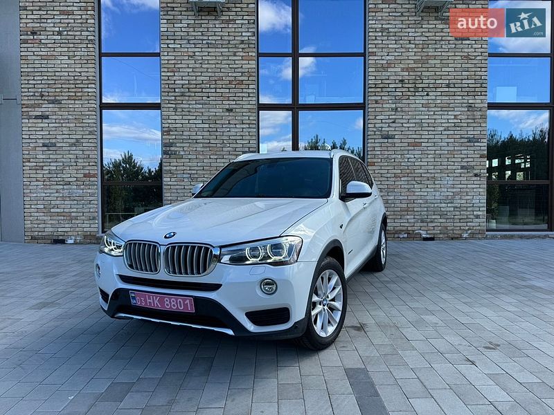 Внедорожник / Кроссовер BMW X3 2015 в Луцке