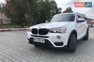 Внедорожник / Кроссовер BMW X3 2017 в Бережанах