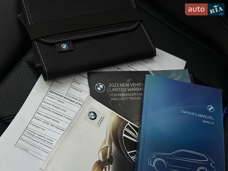 Внедорожник / Кроссовер BMW X3 2023 в Киеве документ