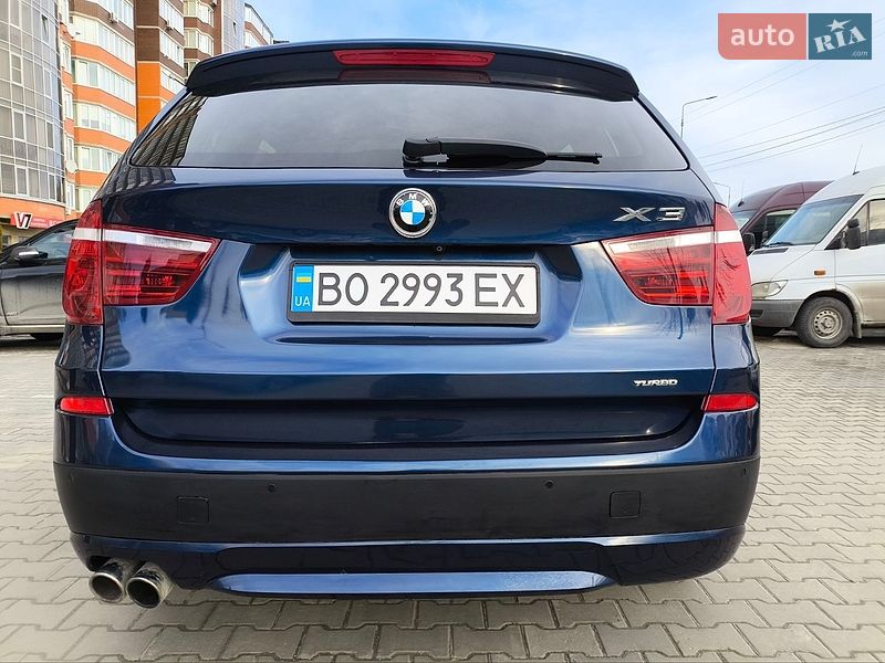 Позашляховик / Кросовер BMW X3 2014 в Тернополі