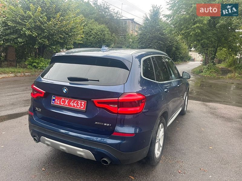Внедорожник / Кроссовер BMW X3 2021 в Львове