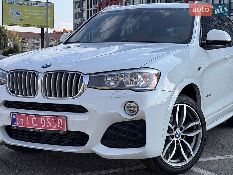 Внедорожник / Кроссовер BMW X3 2015 в Киеве