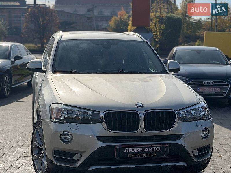 Внедорожник / Кроссовер BMW X3 2016 в Львове