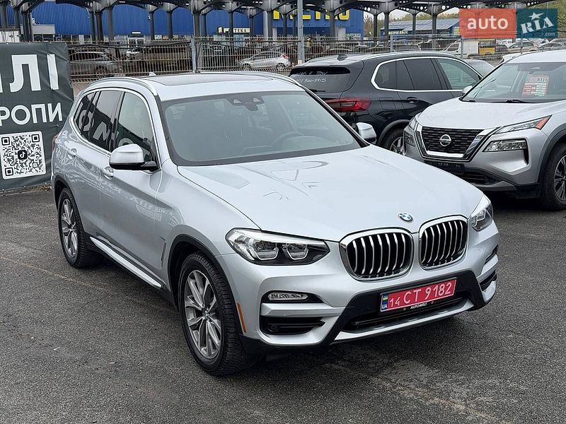 Внедорожник / Кроссовер BMW X3 2019 в Львове