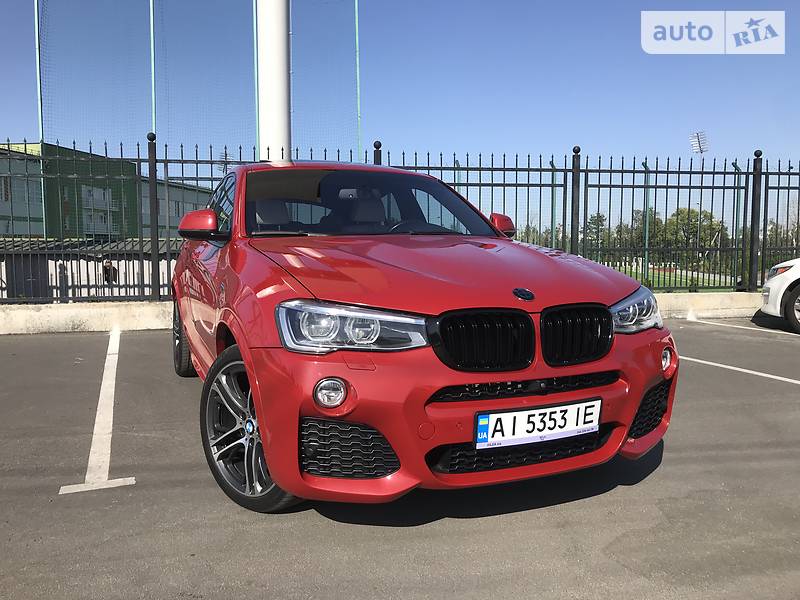 Внедорожник / Кроссовер BMW X4 2014 в Киеве