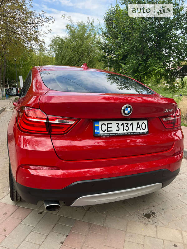 Внедорожник / Кроссовер BMW X4 2016 в Черновцах