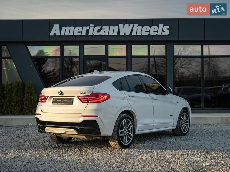 Внедорожник / Кроссовер BMW X4 2015 в Черновцах