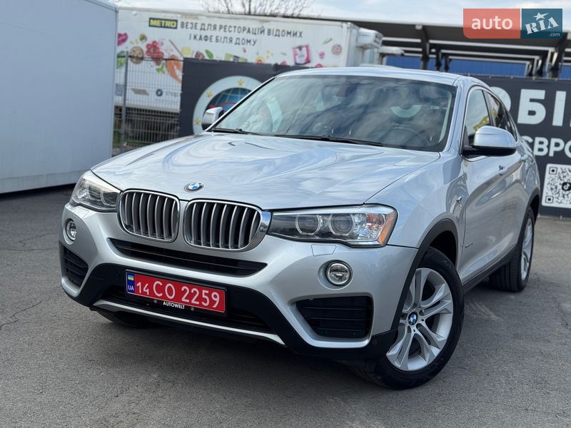Внедорожник / Кроссовер BMW X4 2015 в Львове
