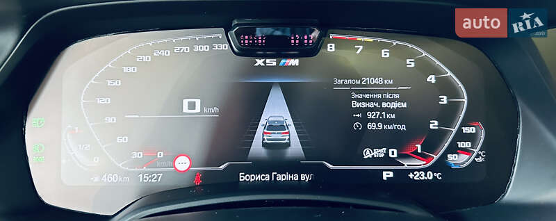Позашляховик / Кросовер BMW X5 M 2022 в Києві