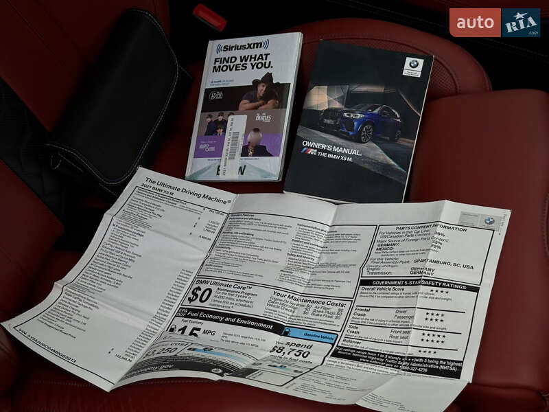 Внедорожник / Кроссовер BMW X5 M 2021 в Львове