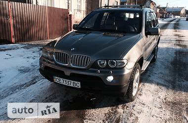 Внедорожник / Кроссовер BMW X5 2004 в Черновцах