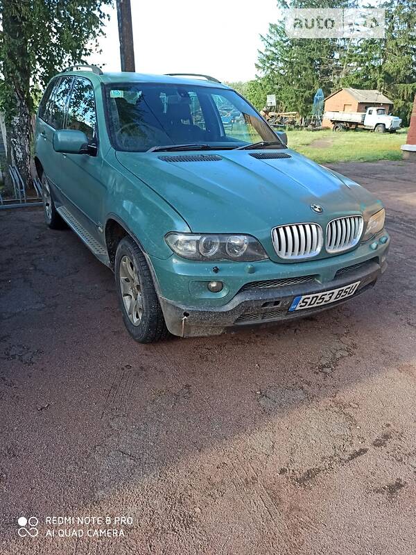 Внедорожник / Кроссовер BMW X5 2004 в Чорткове