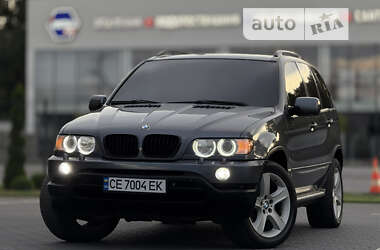 Внедорожник / Кроссовер BMW X5 2003 в Черновцах