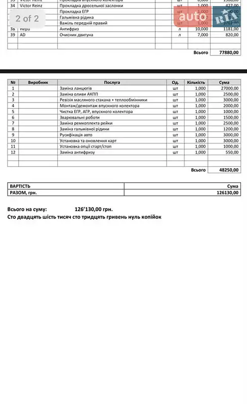 Внедорожник / Кроссовер BMW X5 2014 в Белой Церкви документ