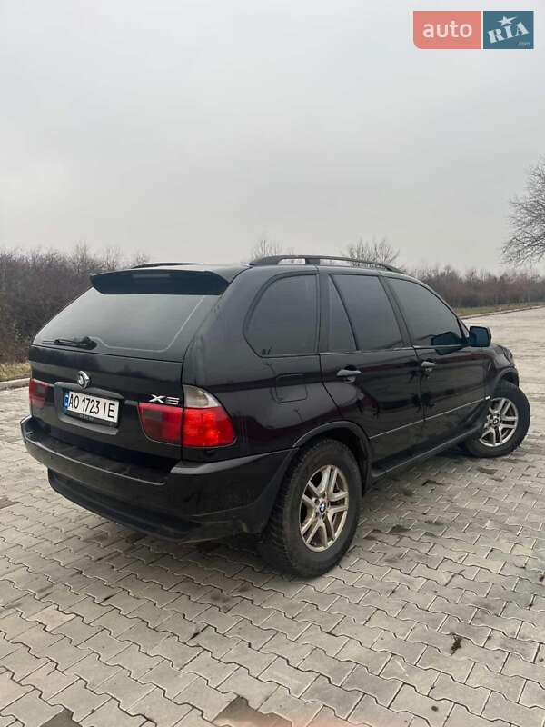 Внедорожник / Кроссовер BMW X5 2001 в Мукачево