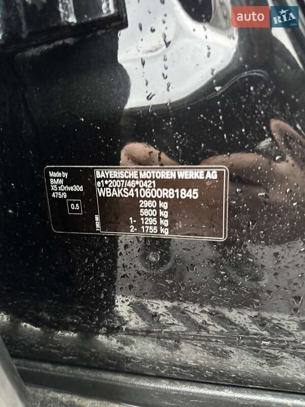 Внедорожник / Кроссовер BMW X5 2016 в Хмельницком