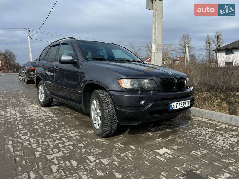 Позашляховик / Кросовер BMW X5 2002 в Івано-Франківську