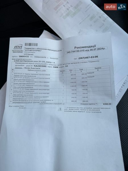 Внедорожник / Кроссовер BMW X5 2016 в Киеве