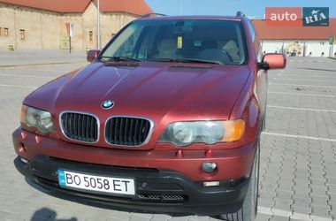 Внедорожник / Кроссовер BMW X5 2002 в Лановцах