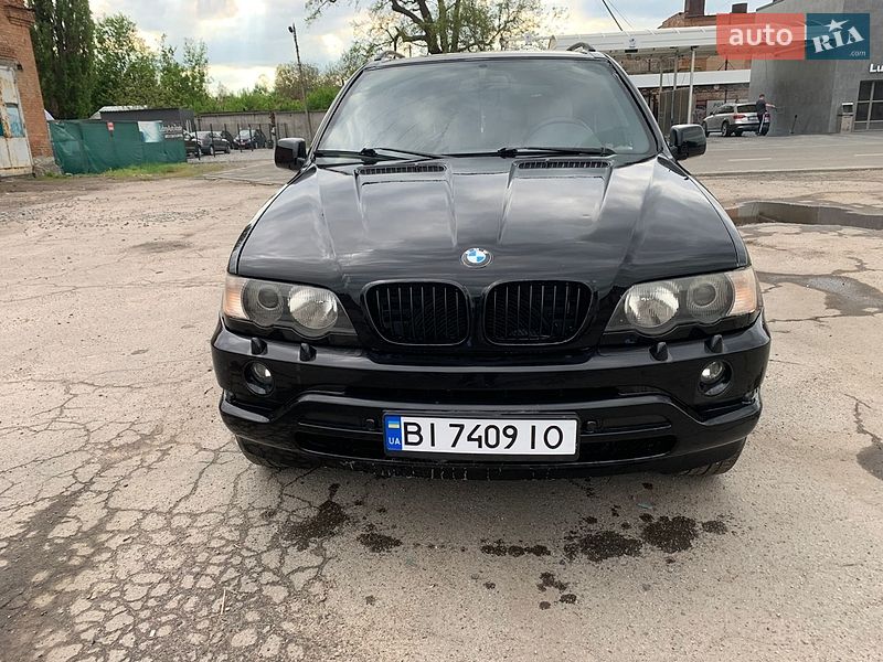 Внедорожник / Кроссовер BMW X5 2002 в Лубнах