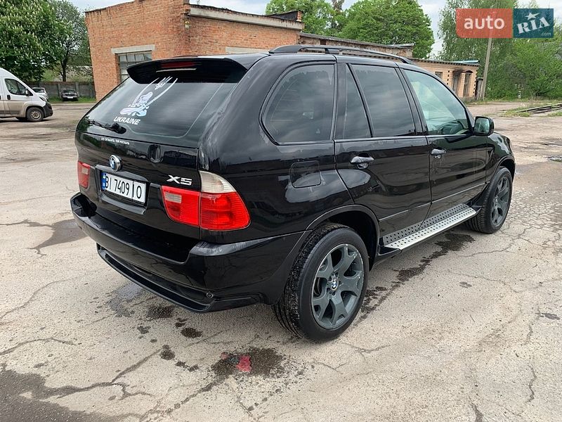 Внедорожник / Кроссовер BMW X5 2002 в Лубнах