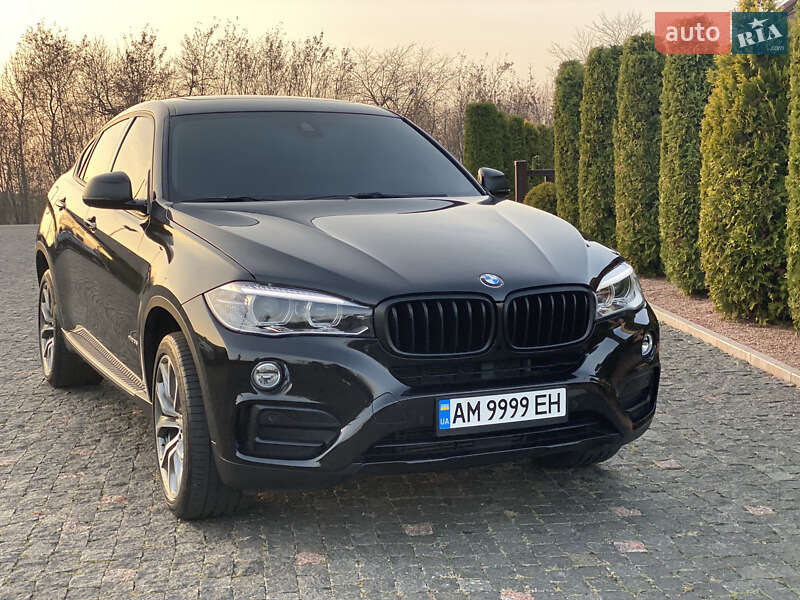 Позашляховик / Кросовер BMW X6 2015 в Києві