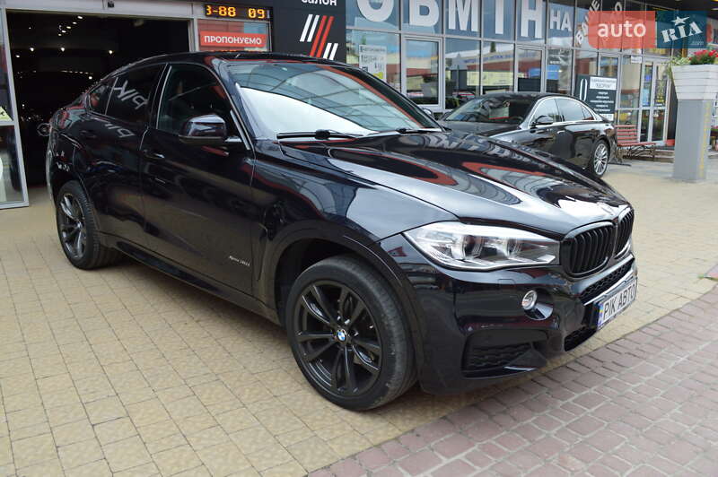 Внедорожник / Кроссовер BMW X6 2016 в Львове