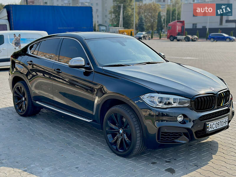 Внедорожник / Кроссовер BMW X6 2017 в Луцке