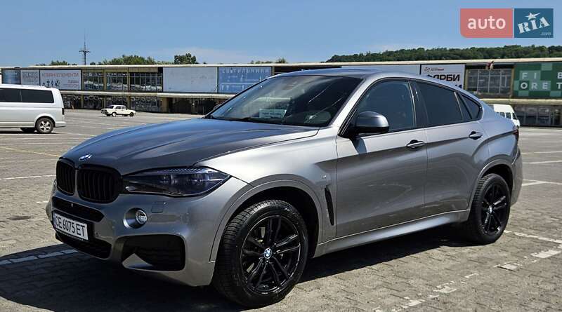 Внедорожник / Кроссовер BMW X6 2015 в Черновцах