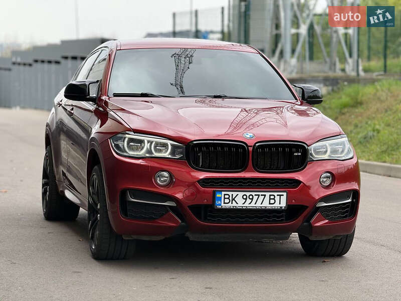 Внедорожник / Кроссовер BMW X6 2016 в Ровно