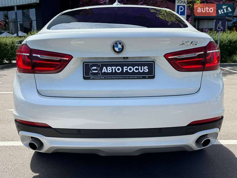 Внедорожник / Кроссовер BMW X6 2016 в Киеве