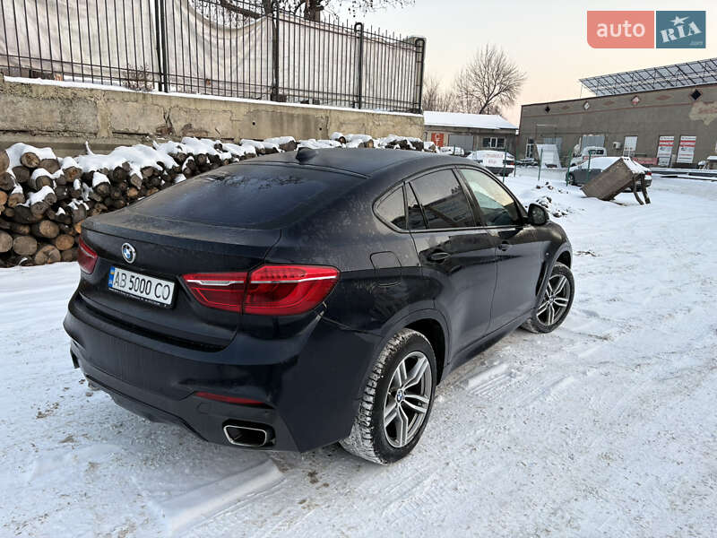 Внедорожник / Кроссовер BMW X6 2017 в Могилев-Подольске