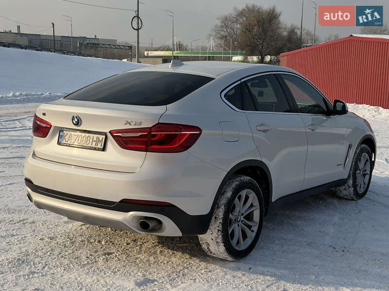 Внедорожник / Кроссовер BMW X6 2016 в Киеве