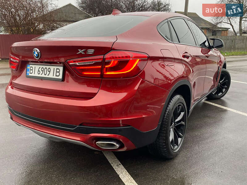 Внедорожник / Кроссовер BMW X6 2017 в Киеве