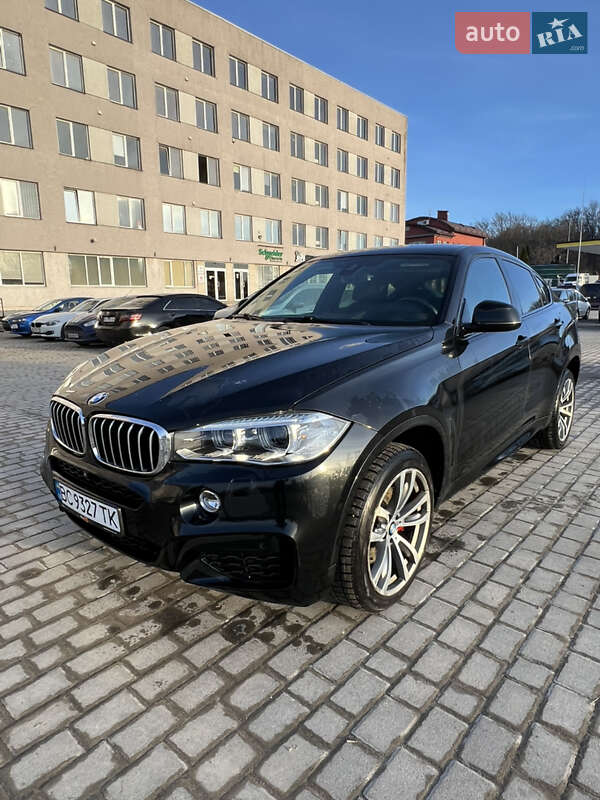 Внедорожник / Кроссовер BMW X6 2016 в Львове
