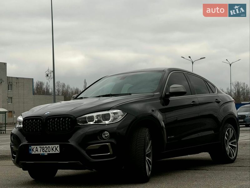 Внедорожник / Кроссовер BMW X6 2016 в Харькове
