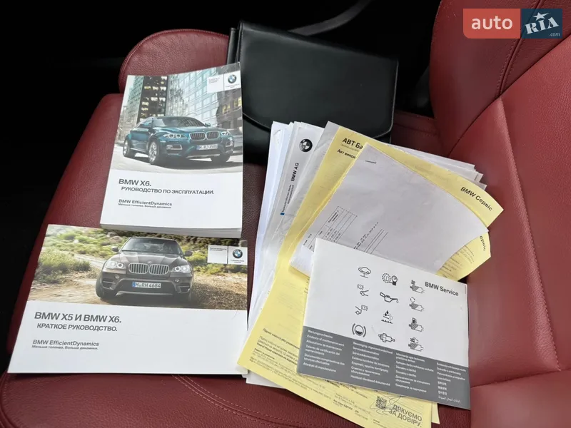 Внедорожник / Кроссовер BMW X6 2012 в Киеве документ