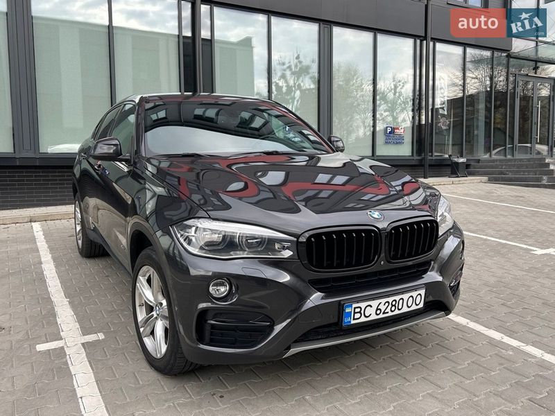 Внедорожник / Кроссовер BMW X6 2015 в Львове