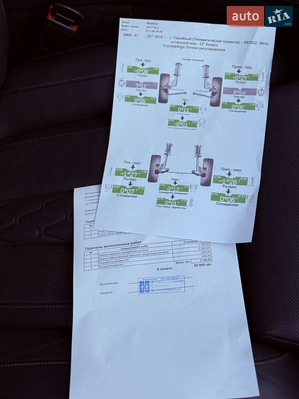 Внедорожник / Кроссовер BMW X7 2021 в Одессе