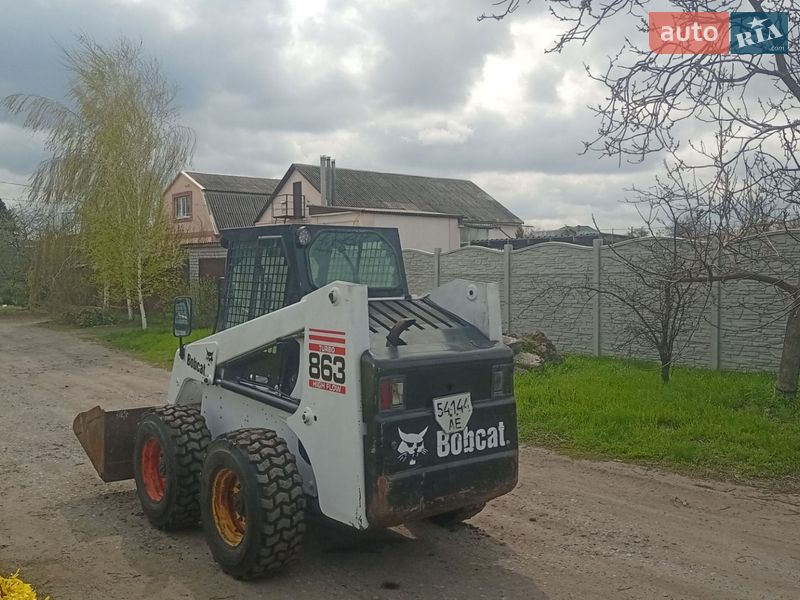 Минипогрузчик Bobcat 863 1998 в Днепре фото 11 Минипогрузчик Bobcat 863 1998 в Днепре