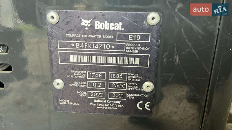 Міні-екскаватор Bobcat E32 2022 в Радехові