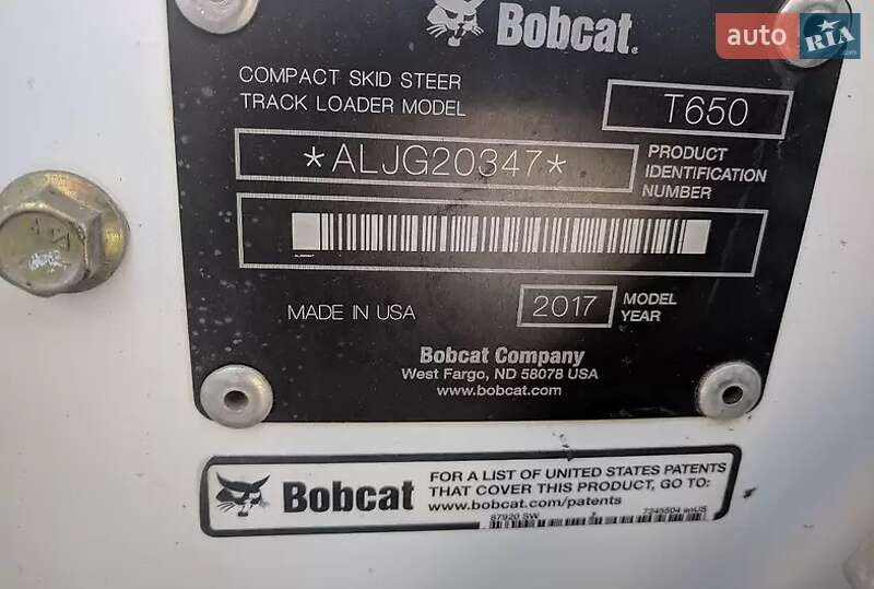 Другая спецтехника Bobcat T650 2017 в Ровно